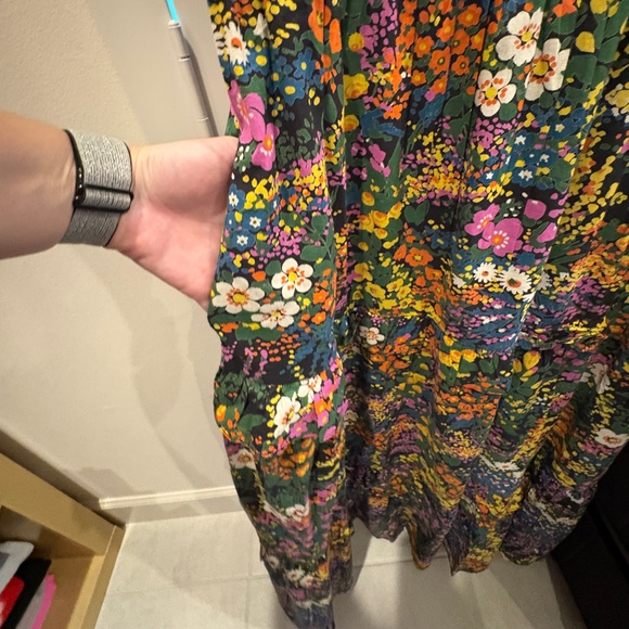 Banjanan Iris Dress in Loki’s Garden Black Size XL - Picture 12 of 14